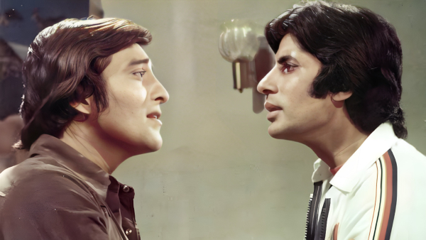 Vinod Khanna and Amitabh Bachchan