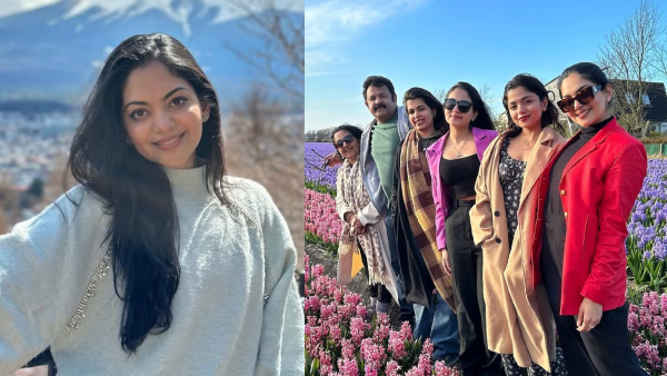 Ahaana Krishna and family