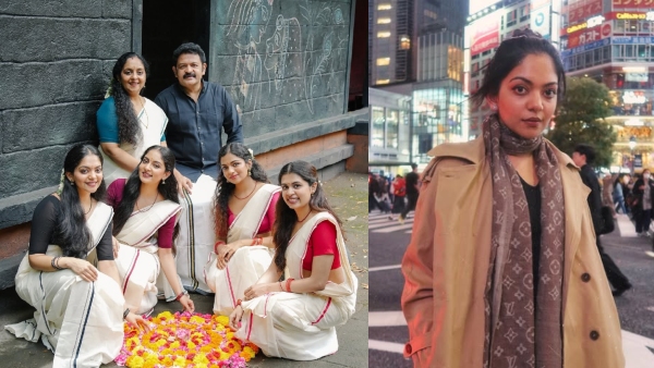 Ahaana Krishna and family