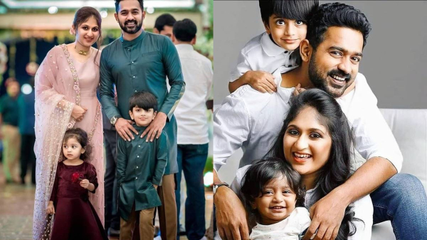 Asif Ali and Zama Masreen Ali with kids