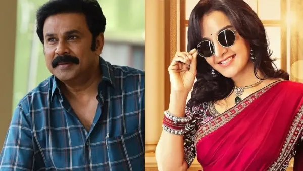 Dileep and Manju Warrier