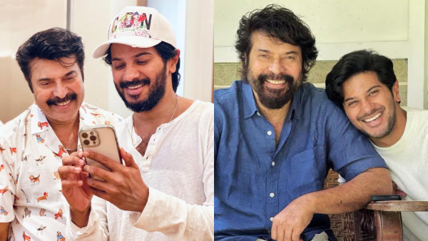 Mammootty and Dulquer Salmaan