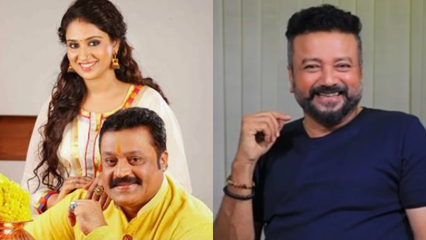 Suresh Gopi and Radhika  Jayaram