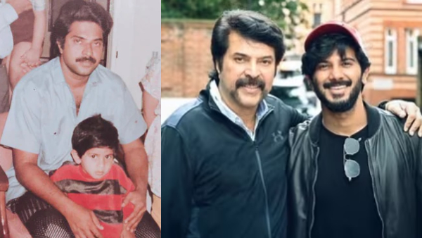 Mammootty and Dulquer Salmaan then and now