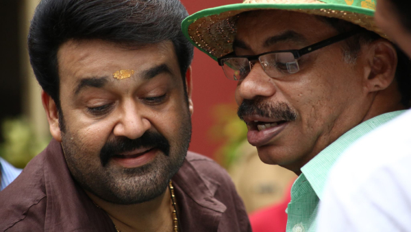 Mohanlal and Sathyan Anthikad