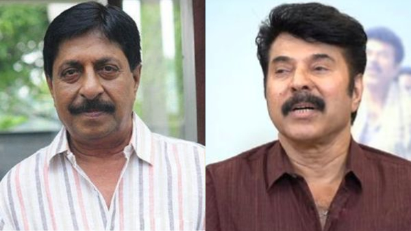 Sreenivasan and Mammootty Sreenivasan and Mammootty