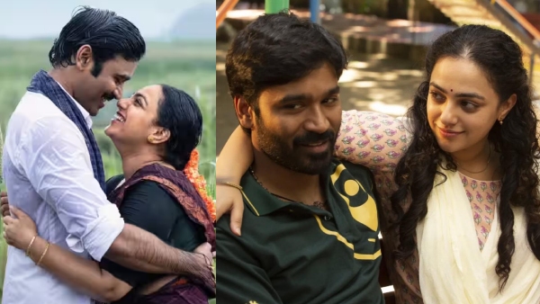 Dhanush and Nithya Menen in Idly Kadai and Thiruchitrambalam