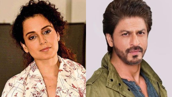 Kangana Ranaut and Shah Rukh Khan Kangana Ranaut and Shah Rukh Khan