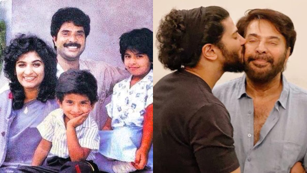 Mammootty and Dulquer Salmaan then and now