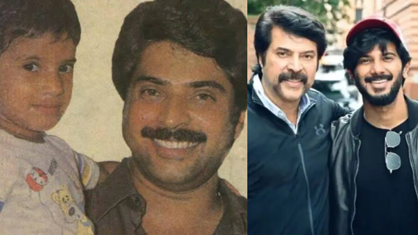 Mammootty and Dulquer Salmaan then and now