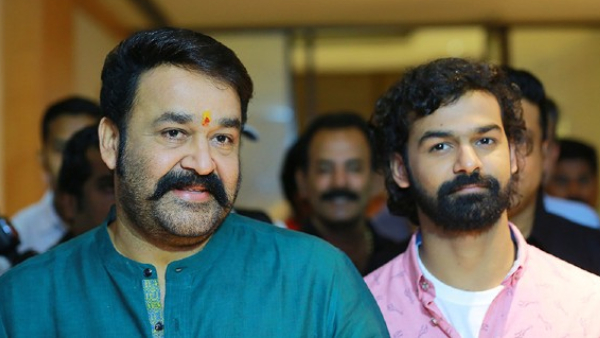 Mohanlal and Pranav Mohanlal
