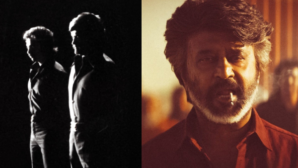 Rajinikanth with Kamal Haasan