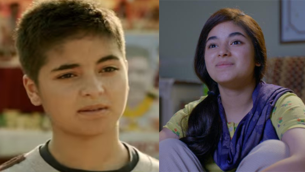 Zaira Wasim in Dangal and Secret Superstar Zaira Wasim in Dangal and Secret Superstar