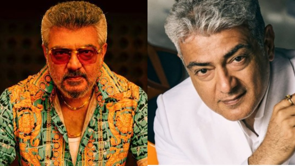 Ajith Kumar in Good Bad Ugly and a later photoshoot