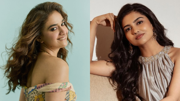 Keerthy Suresh and Mamitha Baiju