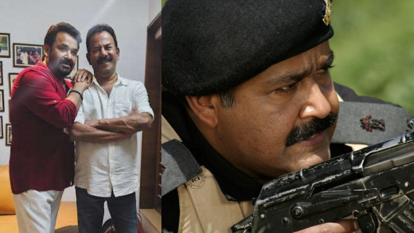 Mohanlal and Major Ravi  amp amp  and a still from Keerthi Chakra