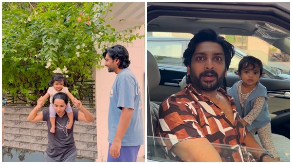 Malavika Krishnadas shared her happy moments