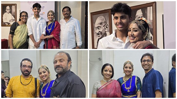 Navya Nair shared a happy post