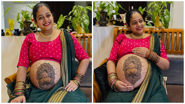 Preetha Pradeep maternity photos