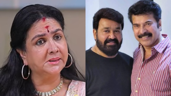 Urvashi   Mohanlal And Mammootty