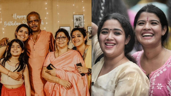 Amrutha Suresh father