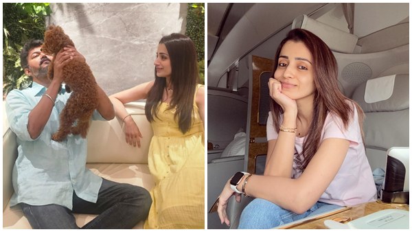 Trisha s post with Vijay goes viral