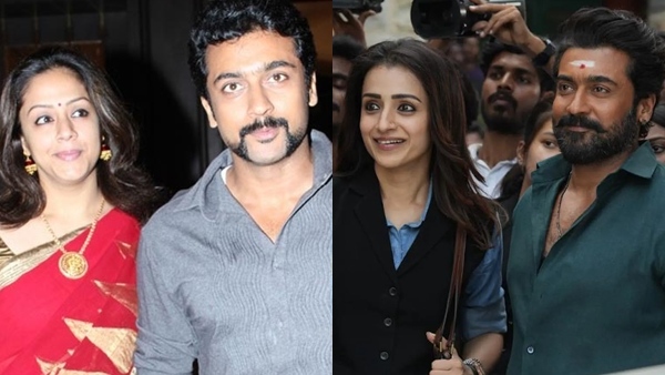 Suriya  Jyotika  Trisha Krishnan