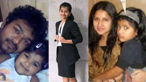 Vijay Daughter Divya Saasha