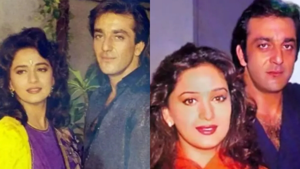 Sanjay Dutt Madhuri Dixit Sanjay Dutt Madhuri Dixit