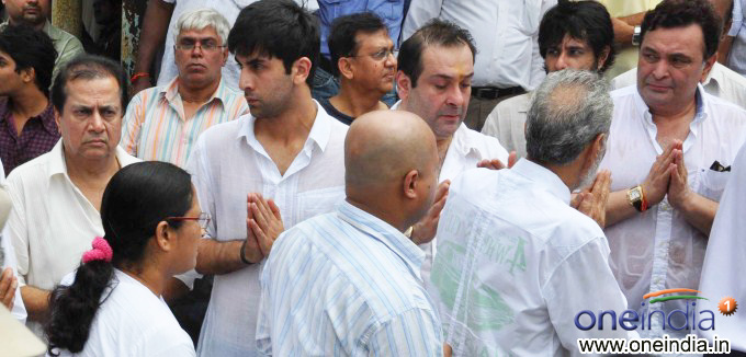 Shammi Kapoor's Funeral