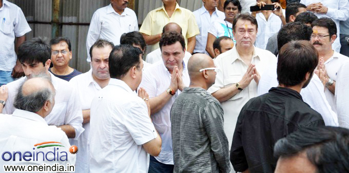 Shammi Kapoor's Funeral