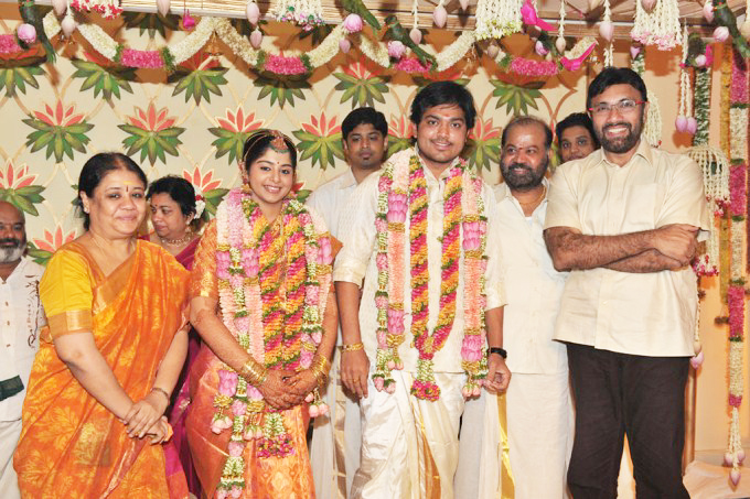 Actor Shakthi and Smiruthi Wedding