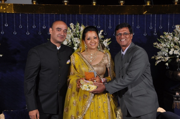 Reema Sen and Shiv Karan Singh Reception