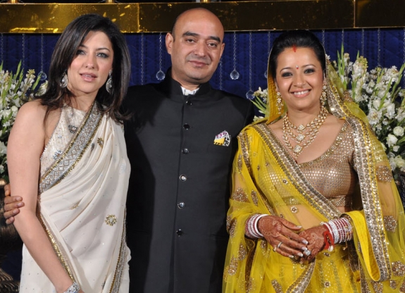Reema Sen and Shiv Karan Singh Reception