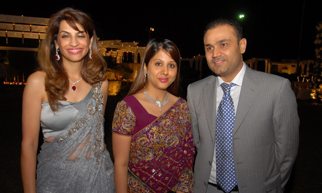 Reema Sen and Shiv Karan Singh Reception