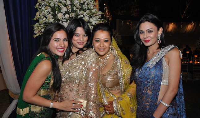 Reema Sen and Shiv Karan Singh Reception
