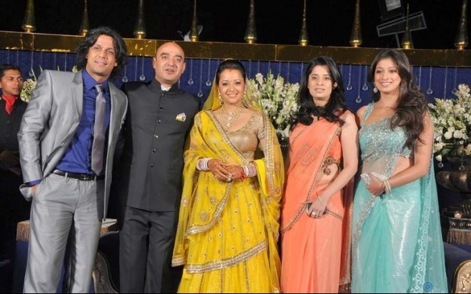 Reema Sen and Shiv Karan Singh Reception