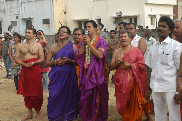 Anjaneyar Statue Erected At Temple Built By Actor Arjun