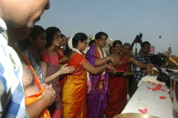 Anjaneyar Statue Erected At Temple Built By Actor Arjun