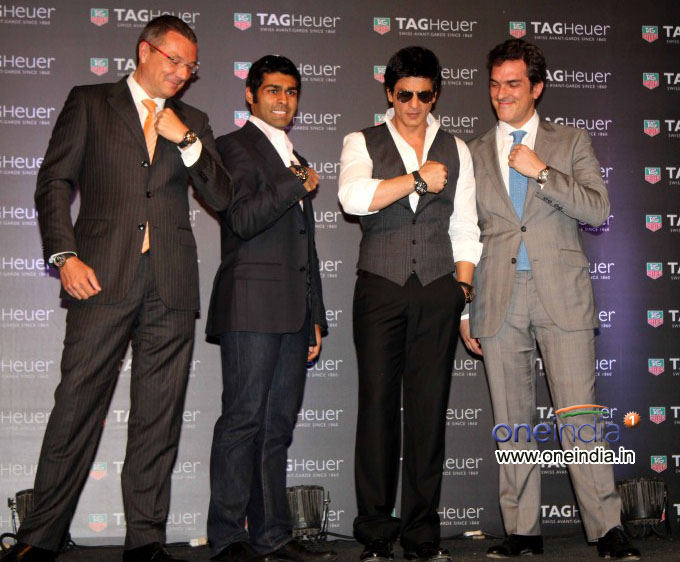 SRK Launches Tag Heuer Carrera Monaco Grand Prix Watch