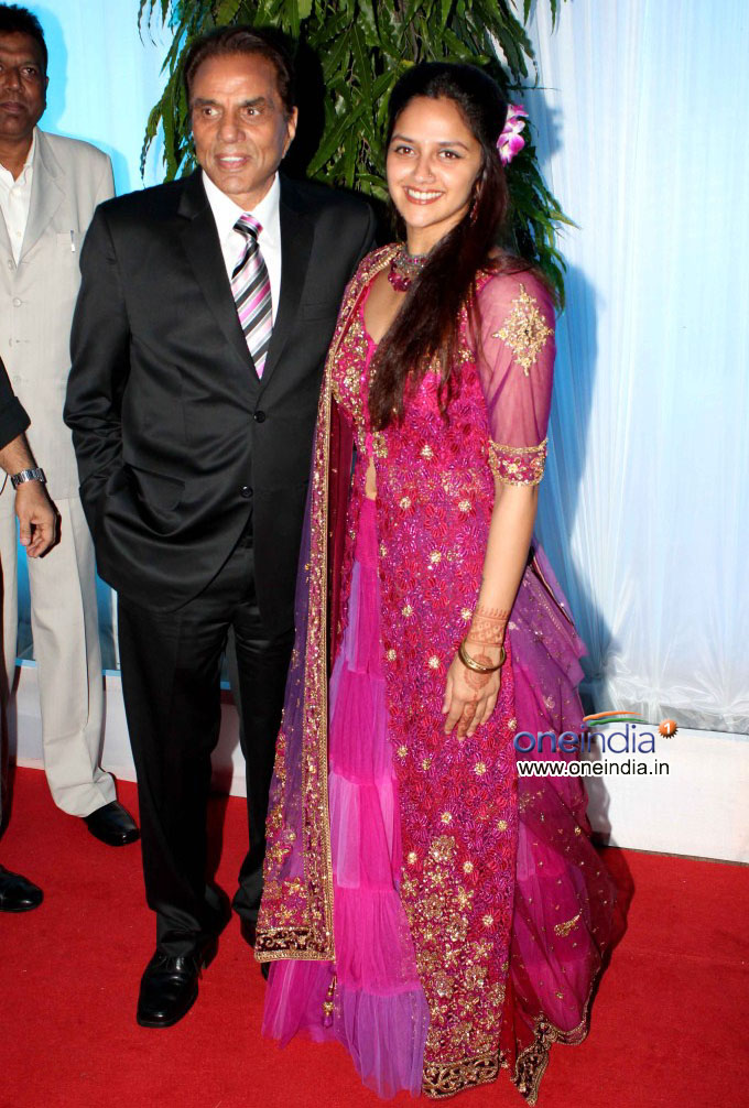 Esha Deol and Bharat Takhtani Wedding Reception