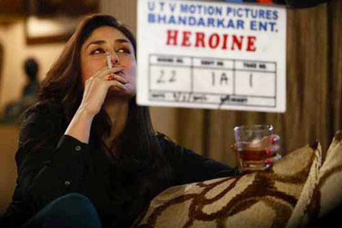 Female Actress Smoking Cigarettes