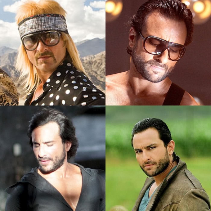 Bollywood Actor with different Hairstyle