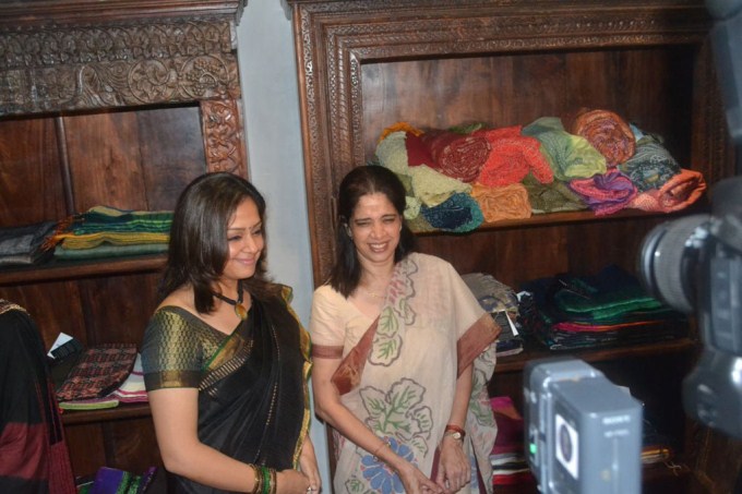 Jyothika launches Lakshmi Sarees Showroom