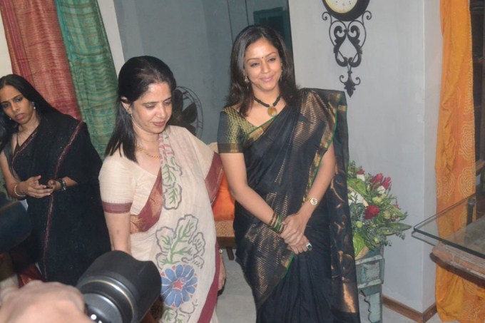 Jyothika launches Lakshmi Sarees Showroom