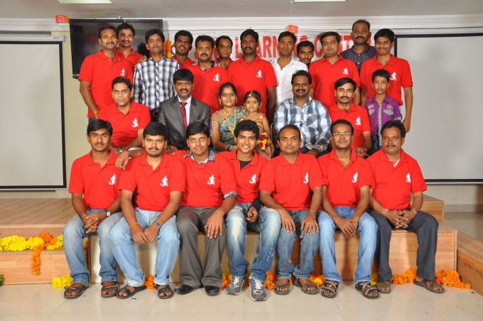 Srihari at Java Learning Center Launch