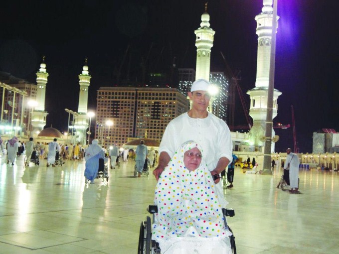 Aamir Khan on his way to Hajj