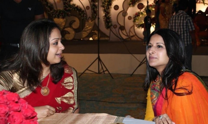 Director Jyothi Krishna and Aishwarya Wedding Reception