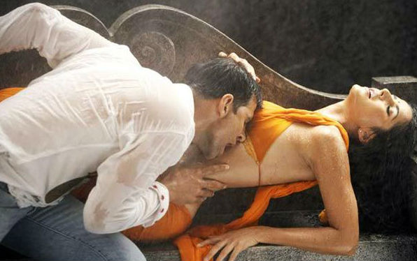 Romantic Moments in the Rain