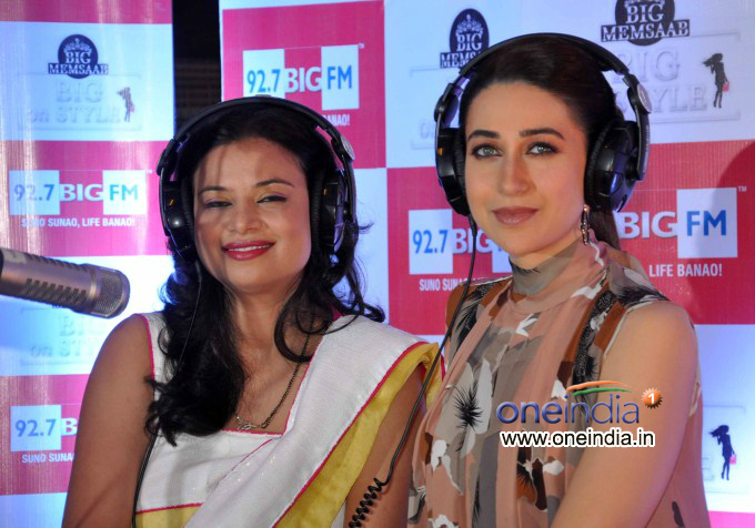 Karisma Kapoor At Big FM Studios